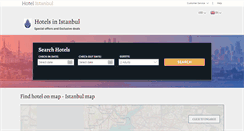 Desktop Screenshot of hotel-istanbul.net