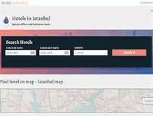 Tablet Screenshot of hotel-istanbul.net